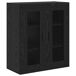 Aparador alto - Mueble de almacenamiento 2 pcs 69 Aparador alto - Mueble de almacenamiento 2 pcs 69 Blanco