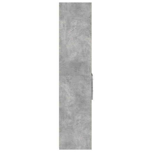 Armário alto - Bufete - Móvei de apoio 50x42,5x185 cm derivados de madeira cinza cimento pt3304