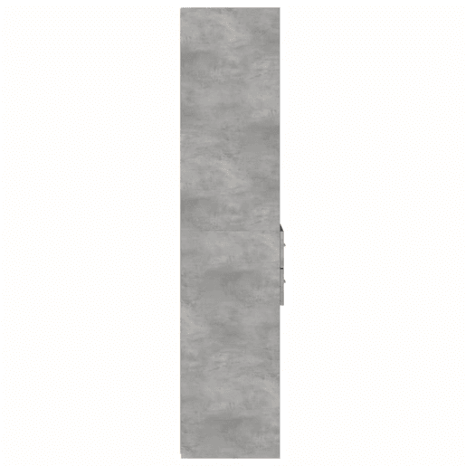 Armário alto - Bufete - Móvei de apoio 40x42,5x185 cm derivados de madeira cinza cimento pt3296