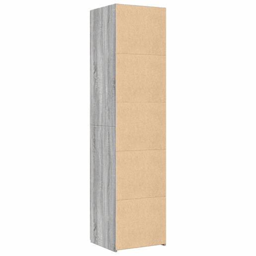 Armário alto - Bufete - Móvei de apoio 45x42,5x185 cm derivados de madeira cinza sonoma pt3416 Armário alto - Bufete - Móvei de apoio 45x42,5x185 cm derivados de madeira cinza sonoma pt3416