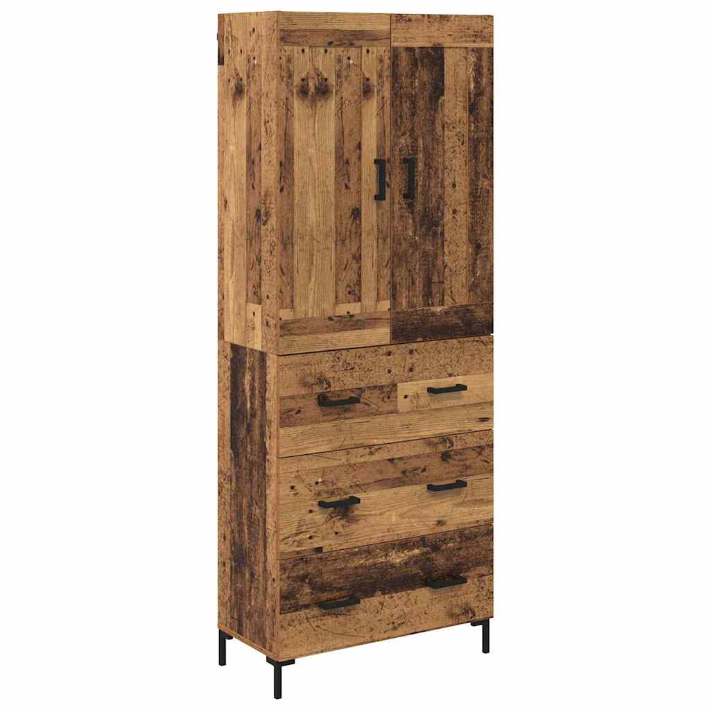 Aparador alto - Mueble de almacenamiento 69 Madera