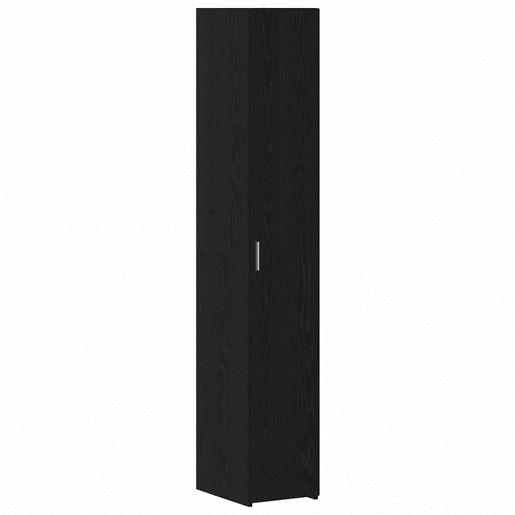 Aparador - Bufete - Móvel de apoio 2 pcs Carvalho Preto 30 x 42,5 x 185 cm pt251