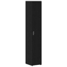 Aparador - Bufete - Móvel de apoio 2 pcs Carvalho Preto 30 x 42,5 x 185 cm pt251