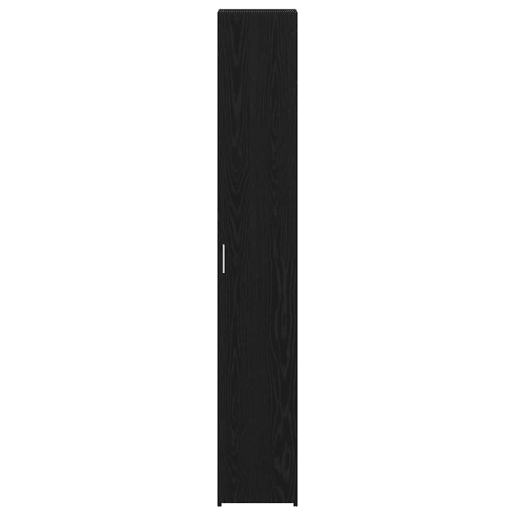 Aparador - Bufete - Móvel de apoio 2 pcs Carvalho Preto 30 x 42,5 x 185 cm pt251