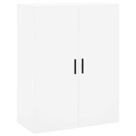Armário alto - Bufete - Móvel de apoio 69,5x34x180 cm derivados de madeira branco pt678 Armário alto - Bufete - Móvel de apoio 69,5x34x180 cm derivados de madeira branco pt678