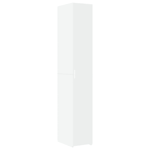 Armário alto - Bufete - Móvei de apoio 30x42,5x185 cm derivados de madeira branco pt3141