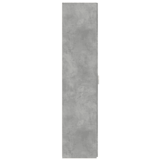 Armário alto - Bufete - Móvei de apoio 30x42,5x185 cm derivados de madeira cinza cimento pt3283