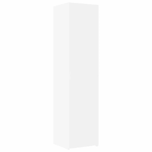 Armário alto - Bufete - Móvei de apoio 45x42,5x185 cm derivados de madeira branco pt3154