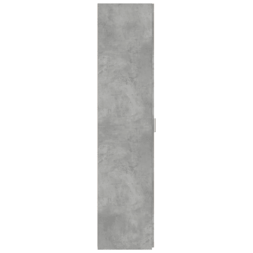 Armário alto - Bufete - Móvei de apoio 40x42,5x185 cm derivados de madeira cinza cimento pt3295