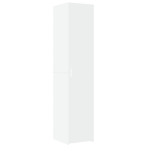 Armário alto - Bufete - Móvei de apoio 40x42,5x185 cm derivados de madeira branco pt3149