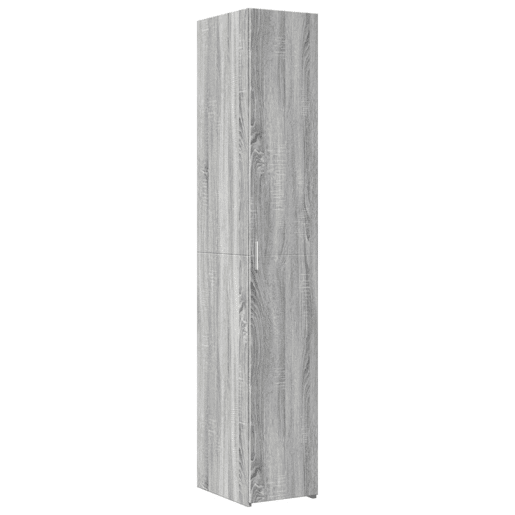Armário alto - Bufete - Móvei de apoio 30x42,5x185 cm derivados de madeira cinza sonoma pt3402 Armário alto - Bufete - Móvei de apoio 30x42,5x185 cm derivados de madeira cinza sonoma pt3402