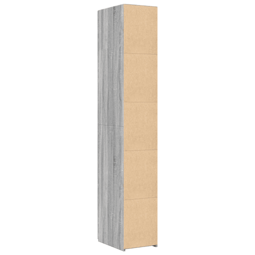 Armário alto - Bufete - Móvei de apoio 30x42,5x185 cm derivados de madeira cinza sonoma pt3402 Armário alto - Bufete - Móvei de apoio 30x42,5x185 cm derivados de madeira cinza sonoma pt3402