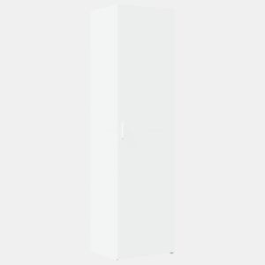 Armário alto - Bufete - Móvei de apoio 50x42,5x185 cm derivados de madeira branco pt3156