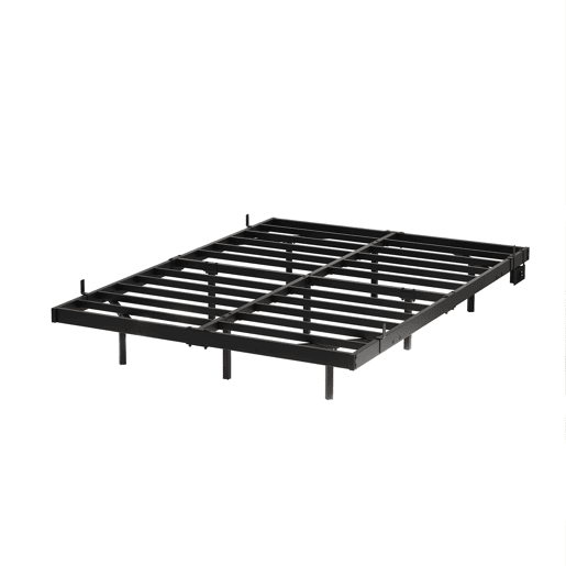 Cama plataforma 140x190 - LED, estação de carregamento, metal robusto, fácil montagem - Preto Cama plataforma 140x190 - LED, estação de carregamento, metal robusto, fácil montagem - Preto