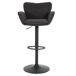 Taburete de bar giratorio x1 con reposabrazos reposapiés giratorio Taburete de bar giratorio x1 con reposabrazos reposapiés giratorio Gris
