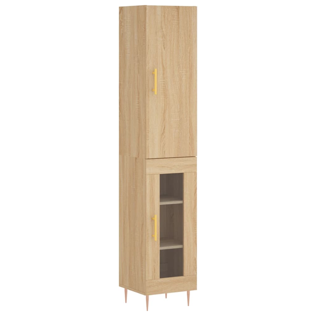 Aparador - Mueble de almacenamiento 34 Madera Clara