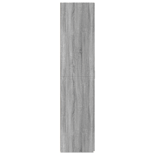 Armário alto - Bufete - Móvei de apoio 80x42,5x185 cm deriv. de madeira sonoma cinza pt3471