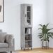 Aparador alto - Mueble de almacenamiento 34 Aparador alto - Mueble de almacenamiento 34 Gris
