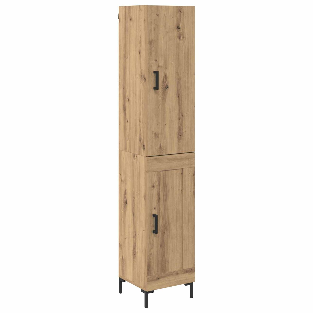 Aparador alto - Mueble de almacenamiento 69 Roble Artisan