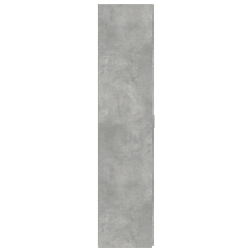 Armário alto - Bufete - Móvei de apoio 80x42,5x185 cm deriv. de madeira cinza cimento pt3365