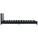 Estructura de cama individual para adultos 104x210 Estructura de cama individual para adultos 104x210 Negro