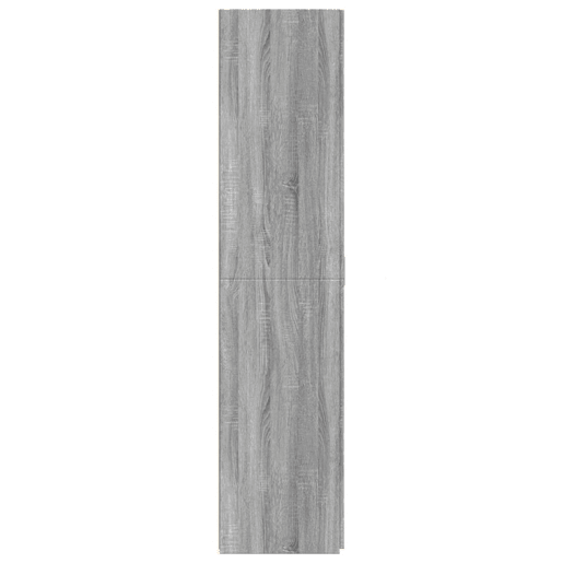 Armário alto - Bufete - Móvel de apoio 70x42,5x185 cm derivados madeira cinzento sonoma pt1323