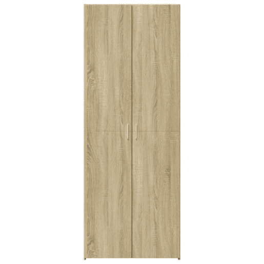 Armário alto - Bufete - Móvei de apoio 80x42,5x185 cm deriv. de madeira carvalho sonoma pt3789