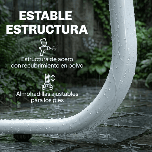 Outsunny Conjunto Jardim de 4 Peças Móveis Exterior com Sofá de 2 Lugares 2 Poltronas Mesa de Vidro Temperado Tecido Textilene Respirável Estrutura de Aço Caqui
