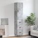 Aparador - Mueble de almacenamiento 34 Aparador - Mueble de almacenamiento 34 Gris