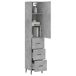 Aparador alto - Mueble de almacenamiento 34 Aparador alto - Mueble de almacenamiento 34 Gris