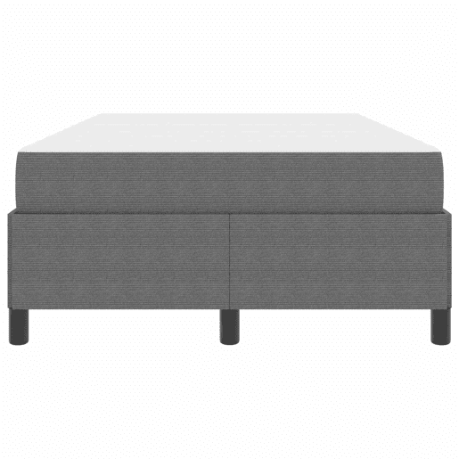 Estrutura De Cama De Casal Simple - Cinzento-claro 120 x 190 cm tecido
