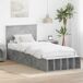 Estructura de cama individual para adultos 102x232 Estructura de cama individual para adultos 102x232 Gris