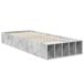 Estructura de cama individual para adultos 102x232 Estructura de cama individual para adultos 102x232 Gris