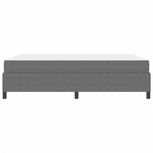Estrutura De Cama De Casal Simple - Cinzento-claro 140 x 190 cm tecido