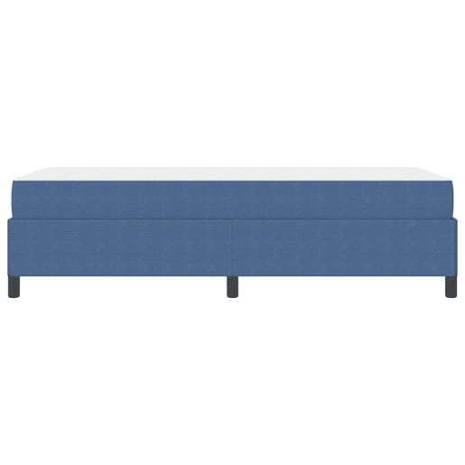 Estrutura de cama de solteiro para adultos com colchão Azul 90 x 200 cm tecido Estrutura de cama de solteiro para adultos com colchão Azul 90 x 200 cm tecido