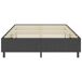 Estructura de cama matrimonial Estructura de cama matrimonial Gris