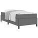 Estructura de cama individual para adultos 80x203 Estructura de cama individual para adultos 80x203 Gris Claro