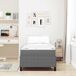 Estructura de cama individual para adultos 80x203 Estructura de cama individual para adultos 80x203 Gris Claro