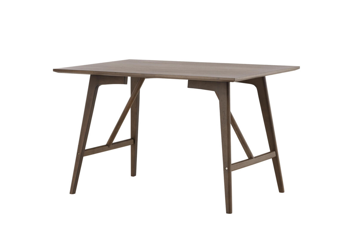 Mesa de comedor kaseidon 120x80x75 marrón