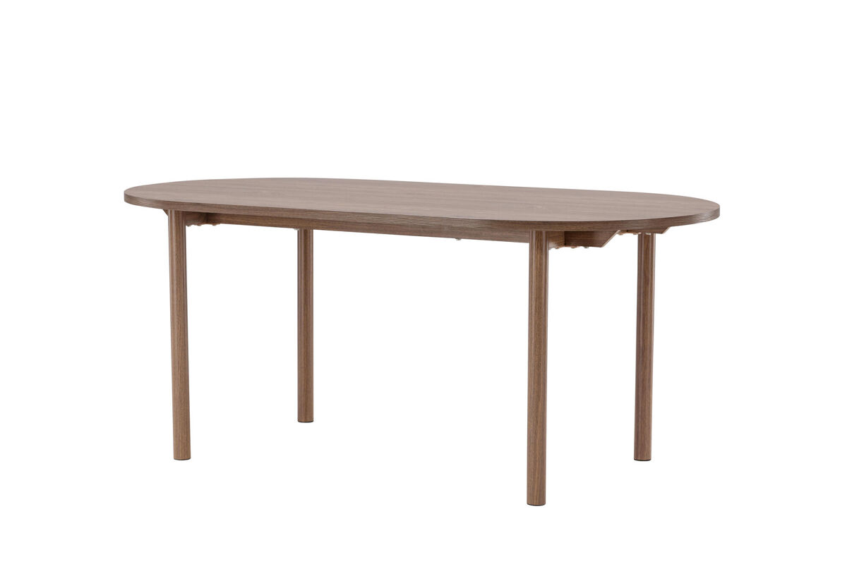 Mesa de comedor andy 75x180x75 marrón