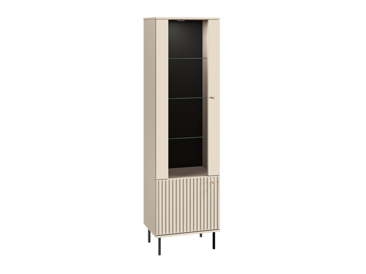 Vitrina sophie 55x40x190 beige