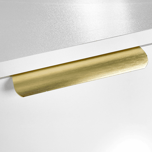 Tocador LED 100x40x78 cm - Design moderno extensível para quarto - Branco