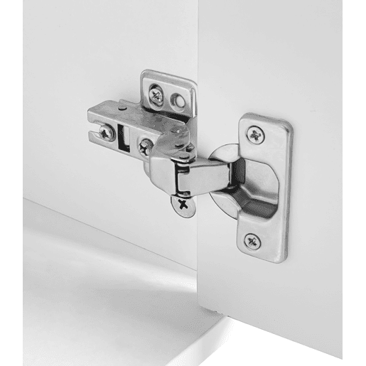 Tocador LED 100x40x78 cm - Design moderno extensível para quarto - Branco