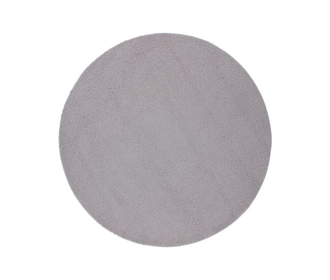 Alfombra de salón teddy 200x200x2 gris