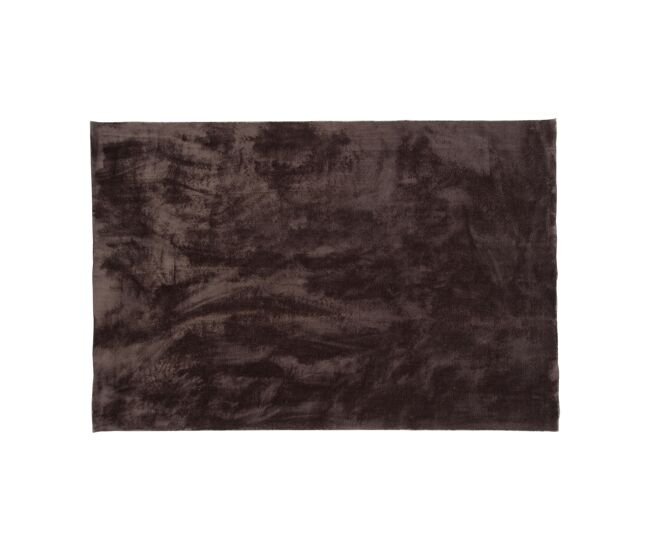 Alfombra de salón blanca 160x230x3 marrón