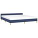 Estructura De Cama Doble Matrimonial 186x207 Estructura De Cama Doble Matrimonial 186x207 Azul