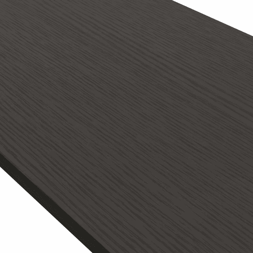 Secretária em L 150 x 100 x 76 cm - três gavetas, duas prateleiras abertas, pés em aço, ampla superfície - preto