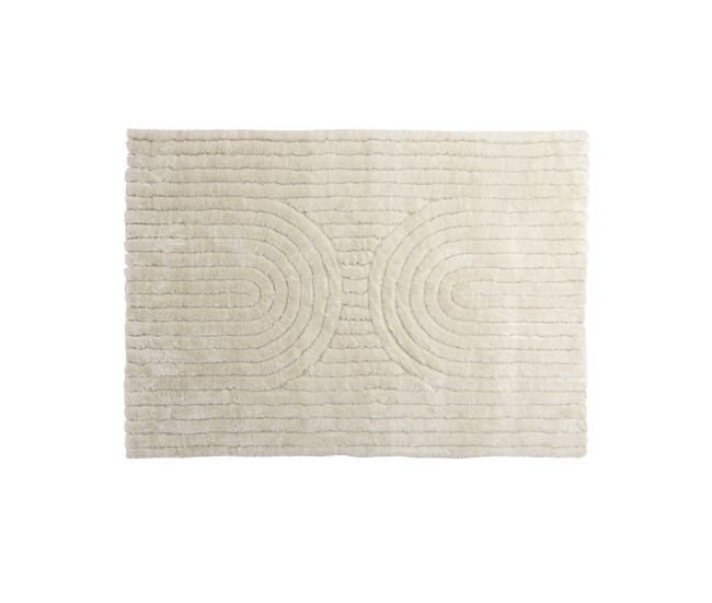 Alfombra de salón niklas 160x230x8 beige