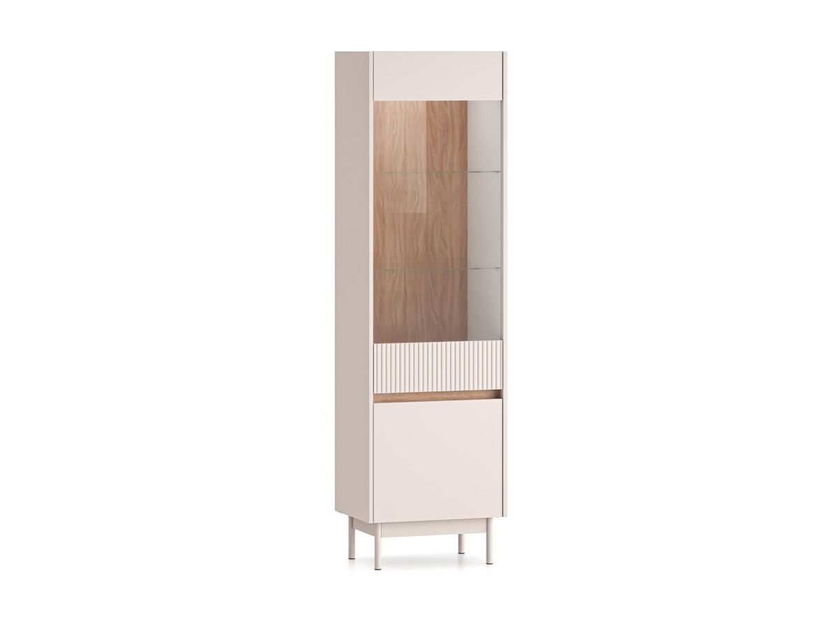 Vitrina dunea 55x40x193 beige