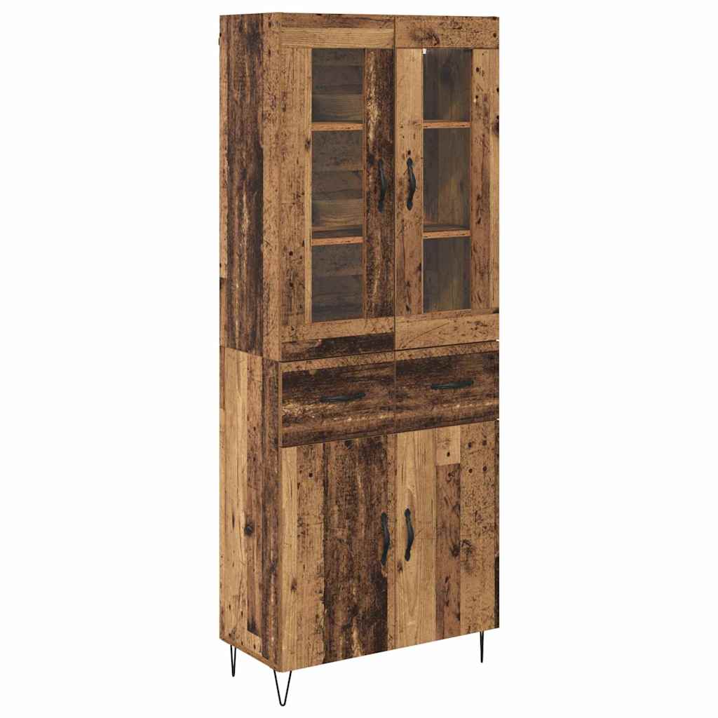 Aparador alto - Mueble de almacenamiento 69 Madera